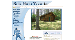 Desktop Screenshot of bluehillstrail.com