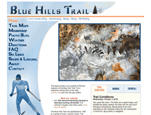 Tablet Screenshot of bluehillstrail.com